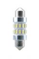 ΛΑΜΠΑΚΙΑ ΠΛΑΦΟΝΙΕΡΑΣ C5W/C10W 12V 1,5W SV8,5 36mm CAN-BUS+RADIATOR LED 24xSMD3104 ΛΕΥΚΟ 1ΤΕΜ. M-TECH