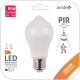 Avide LED Smart Κοινή A60 8.8W Λευκό 4000K με Φωτοκύτταρο Αισθητήρας Κίνησης