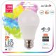 Avide LED Smart Κοινή A60 9.4W RGB+W WIFI + BLE APP Control