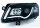 Φανάρια εμπρός led lightbar για Audi A6 4F (2004-2008) , χωρίς λάμπες (Η7) - σετ 2τμχ.