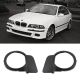 Καπάκια Προβολέα Εμπρός Πλαινά Για Bmw 5 E39 M5 M-Sport Design 95-03 Μαύρα Αριστερό & Δεξί 2 Τεμάχια (CAR0015544)