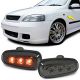 Πλαϊνά Φλας Φτερού Για Opel Astra G 98-04 / Zafira A 99-05 / Frontera B 01-04 Led Smoke 2 Τεμάχια (CAR0018566)