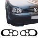 Μασκάκια Μπροστινών Φαναριών Για VW Golf IV (4) 98-04 2 Τεμάχια (CAR0018645)