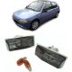 Πλαϊνά Φλας Φτερού Για Peugeot 106 91-96 / 306 93-97 Smoke 2 Τεμάχια (CAR0019405)