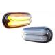 Πλαϊνά Φλας Φτερού Για VW / Seat / Ford / Skoda Led Bar Black 2 Τεμάχια (CAR0019842)