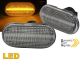 Πλαϊνά Φλας Φτερού Για Smart / Renault / Nissan / Opel / Dacia Led Dynamic White 2 Τεμάχια (CAR0024658)