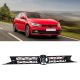 Μάσκα Για Vw Polo AW 17+ GTI Look Κυψελωτή Με Κόκκινο Σιρίτι 1 Τεμάχιο (CAR0025572)