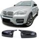 Καπάκια Καθρεφτών Για Bmw X5 E70 06-13 / X6 E71 08-13 M4 Look Γυαλιστερό Μαύρο 2 Τεμάχια (CAR0025853)