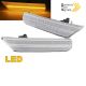 Πλαϊνά Φλας Φτερού Για Porsche 911 996 99-04 / Boxster 986 96-04 Led Dynamic Άσπρα 2 Τεμάχια (CAR0026028)