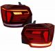 Πισινά Φανάρια Set Για Vw Polo AW 2018+ Led R-Line Look Red/Crystal (CAR0031343)