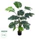 GloboStar® Artificial Garden MONSTERA PLANT 20003 - Τεχνητό Διακοσμητικό Φυτό Μονστέρα Υ150cm