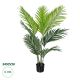 GloboStar® Artificial Garden ARECA PALM TREE 20008 - Τεχνητό Διακοσμητικό Φυτό Φοινικόδεντρο Αρέκα Υ120cm