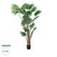 GloboStar® Artificial Garden PALM TREE 20014 Τεχνητό Διακοσμητικό Φυτό Φοινικόδεντρο Βεντάλια Υ210cm