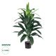 GloboStar® Artificial Garden DRACAENA SILK 20042 - Τεχνητό Διακοσμητικό Φυτό Δράκαινα Υ90cm