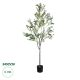 GloboStar® Artificial Garden OLIVE TREE 20054 Τεχνητό Διακοσμητικό Φυτό Ελιά Υ180cm