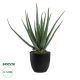 GloboStar® Artificial Garden ALOE 20065 Τεχνητό Διακοσμητικό Φυτό Αλόη Υ50cm