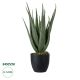 GloboStar® Artificial Garden ALOE 20066 Τεχνητό Διακοσμητικό Φυτό Αλόη Υ65cm