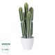 GloboStar® Artificial Garden CEREUS JAMACARU CACTUS 20093 Τεχνητό Διακοσμητικό Φυτό Κάκτος Κηρίος Υ52cm