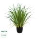 GloboStar® Artificial Garden ACORUS GRAMINEUS 20103 Τεχνητό Διακοσμητικό Φυτό Άκορος Υ90cm