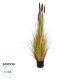 GloboStar® Artificial Garden TYPHA ANGUSTIFOLIA GRASS 20114 Τεχνητό Διακοσμητικό Φυτό Γρασίδι της Τύφας Υ150cm