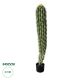 GloboStar® Artificial Garden CEREUS JAMACARU CACTUS 20120 Τεχνητό Διακοσμητικό Φυτό Κάκτος Κηρίος Υ110cm