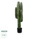 GloboStar® Artificial Garden PACHYCEREUS CACTUS 20127 Τεχνητό Διακοσμητικό Φυτό Κάκτος Παχυκηρίος Υ110cm