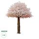 GloboStar® Artificial Garden CHERRY PRUNUS BLOSSOM TREE 20167 Τεχνητό Διακοσμητικό Δέντρο Άνθος Κερασιάς Προύμνη Υ400cm