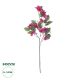 GloboStar® Artificial Garden BOUGAUVILLEA BRANCH 20644 Τεχνητό Διακοσμητικό Κλαδί Μπουκανβίλιας Φουξ Y80cm