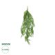 GloboStar® Artificial Garden HANGING FERN BRANCH  20833 Τεχνητό Διακοσμητικό Κρεμαστό κλαδί Φτέρης Μ30 x Π8 x Υ87cm