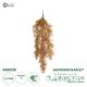 GloboStar® Artificial Garden HANGING BARLEY 20856 Τεχνητό Διακοσμητικό Κρεμαστό Φυτό Κριθάρι Μ26 x Π15 x Υ81cm