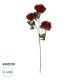 GloboStar® Artificial Garden RED CLIMBING ROSE BRANCH 21196 Τεχνητό Διακοσμητικό Κλαδί Τριαντάφυλλο Κόκκινο Y66cm