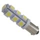 GloboStar® T4W BA9S 37341 Λαμπτήρας LED Ba9s με 13 SMD 5050 IP20 4.5W 450LM 360°Ψυχρό Λευκό GloboStar