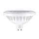 GloboStar® 60127 Σποτ LED GU10 AR111 15W 1455lm 12° AC 220-240V IP20 Φ11 x Υ6.6cm Φυσικό Λευκό 4500K - 3 Χρόνια Εγγύηση